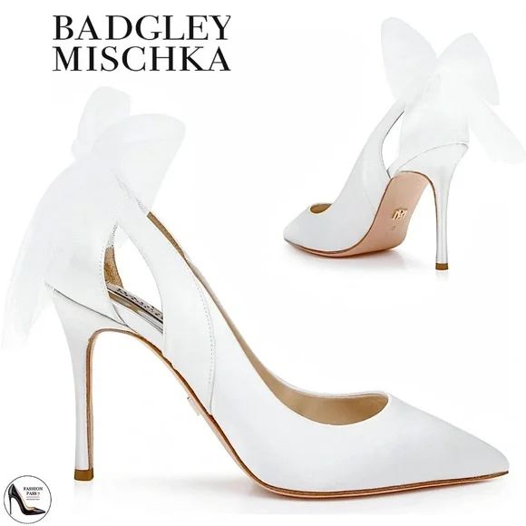 Badgley Mischka | Shoes | Badgley Mischka Kinsley Tulle Bow  display picture 1